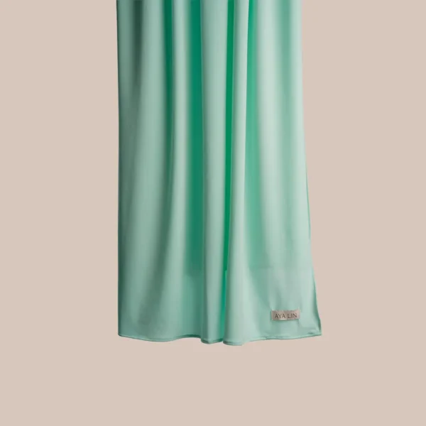Ocean green premium jersey scarf