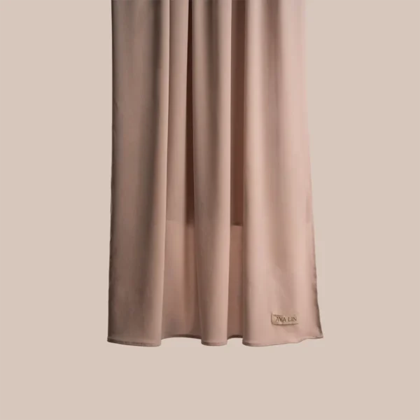 Beige tan premium jersey scarf