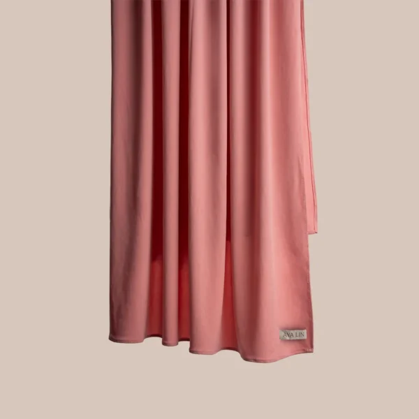 Ash pink premium jersey scarf